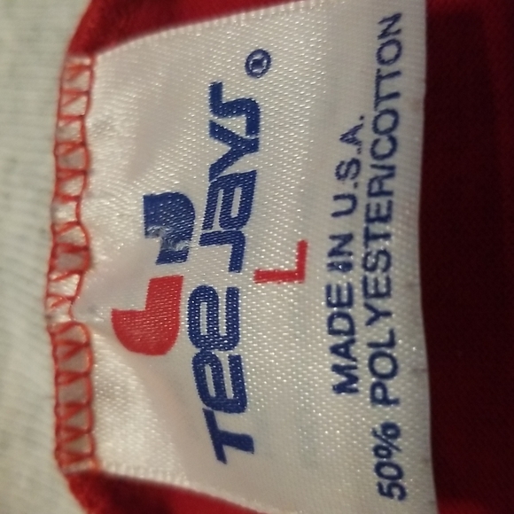 University of Alabama Crimson Tide large tee Jay tee shirt made in USA - Picture 4 of 4